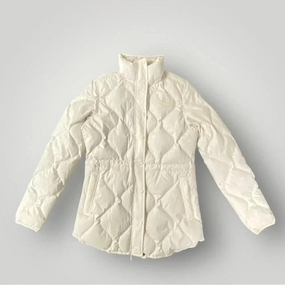 The North Face Westcliffe Down Jacket Sz XS Cream White - Picture 2 of 15